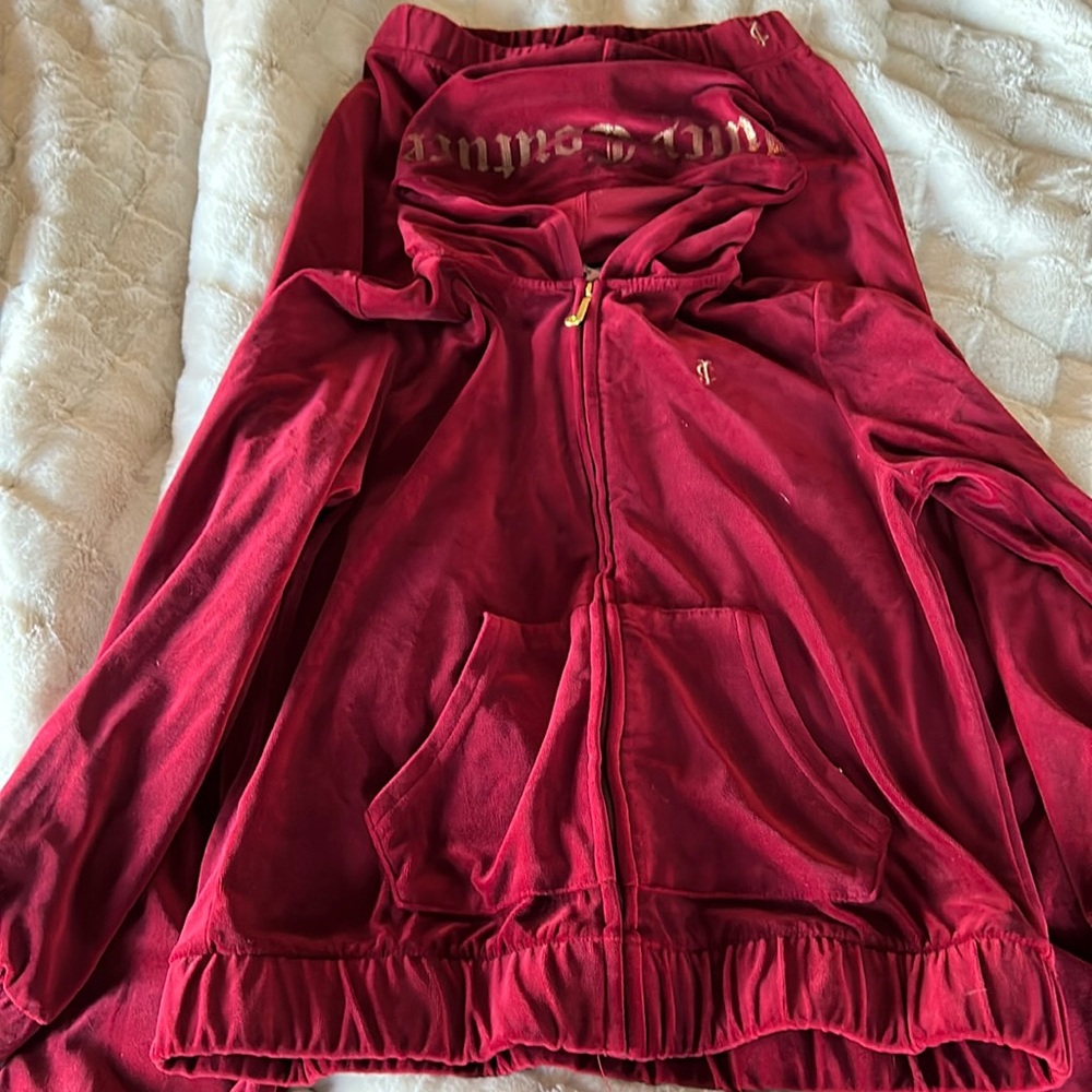 Original Juicy Couture velvet track suit
